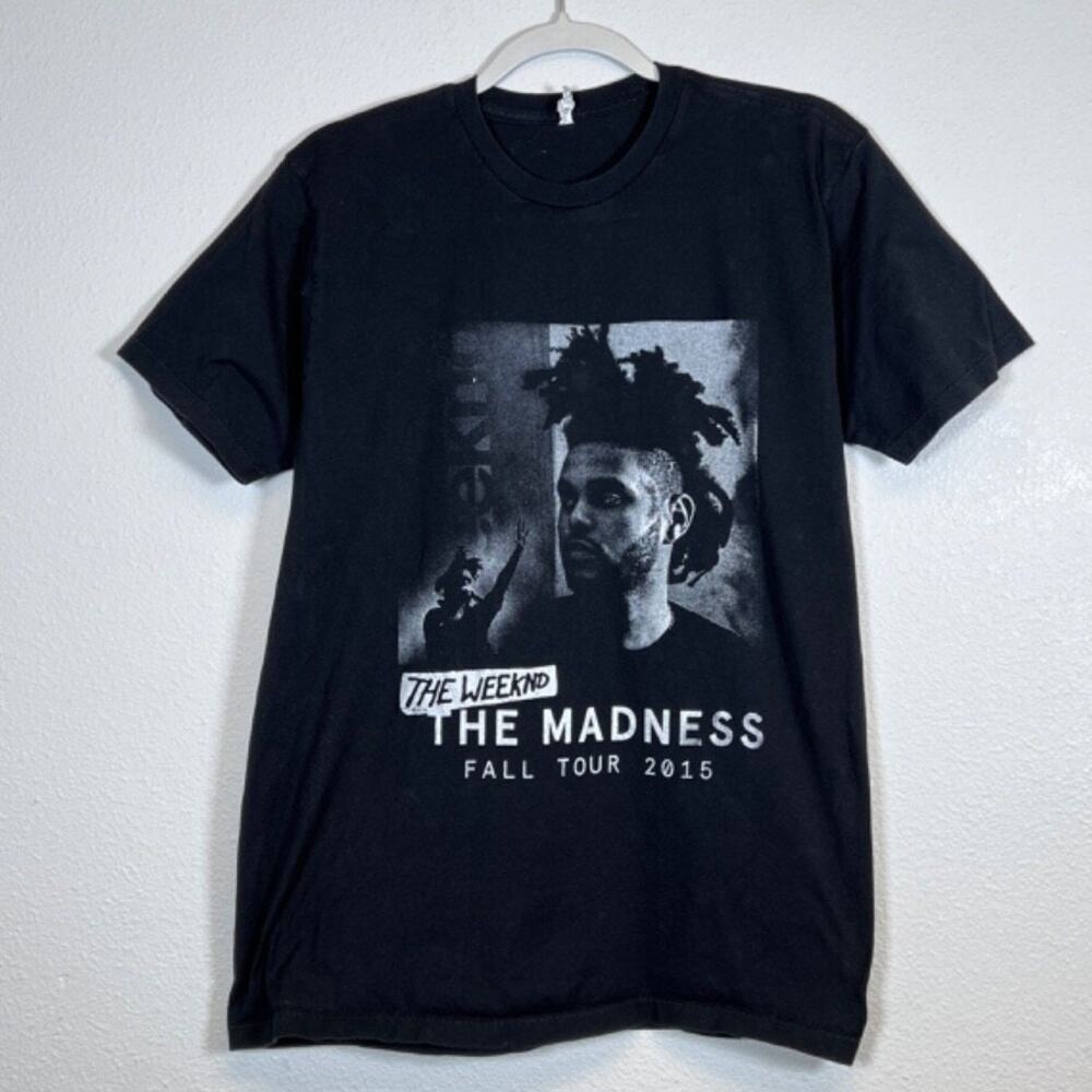 2015 The Weeknd The Madness Tour Concert T Shirt Travis Scott Halsey women's M